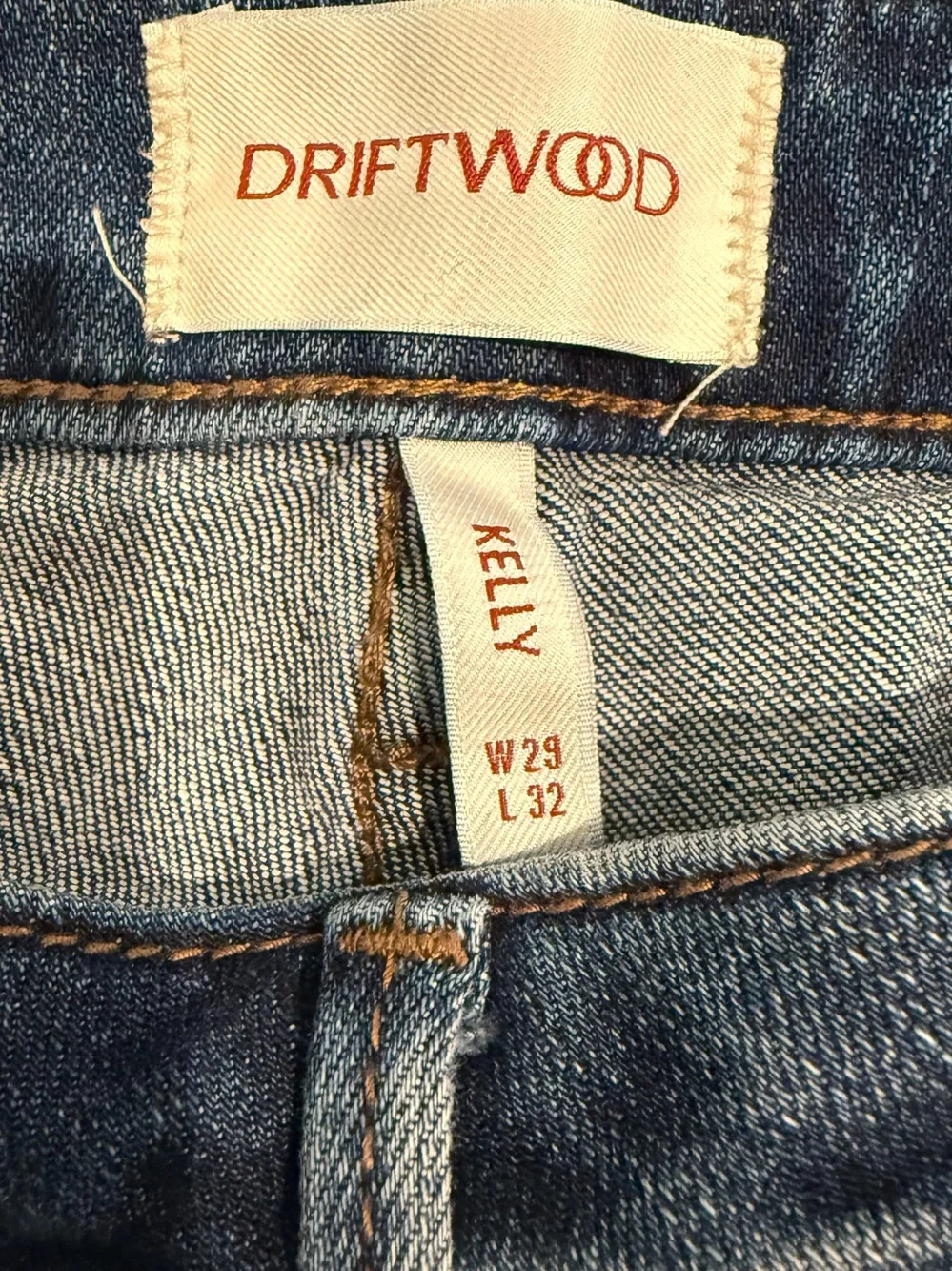 Driftwood Kelly Straight Bootcut jeans Size 29 - Picture 13 of 16